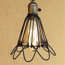 Rustic Lodge Country Retro Painting -ominaisuus minityyliselle keinuvarrelle Ambient Light Swingille