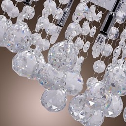Moderni nykyaikainen Crystal Chrome -tasoteline