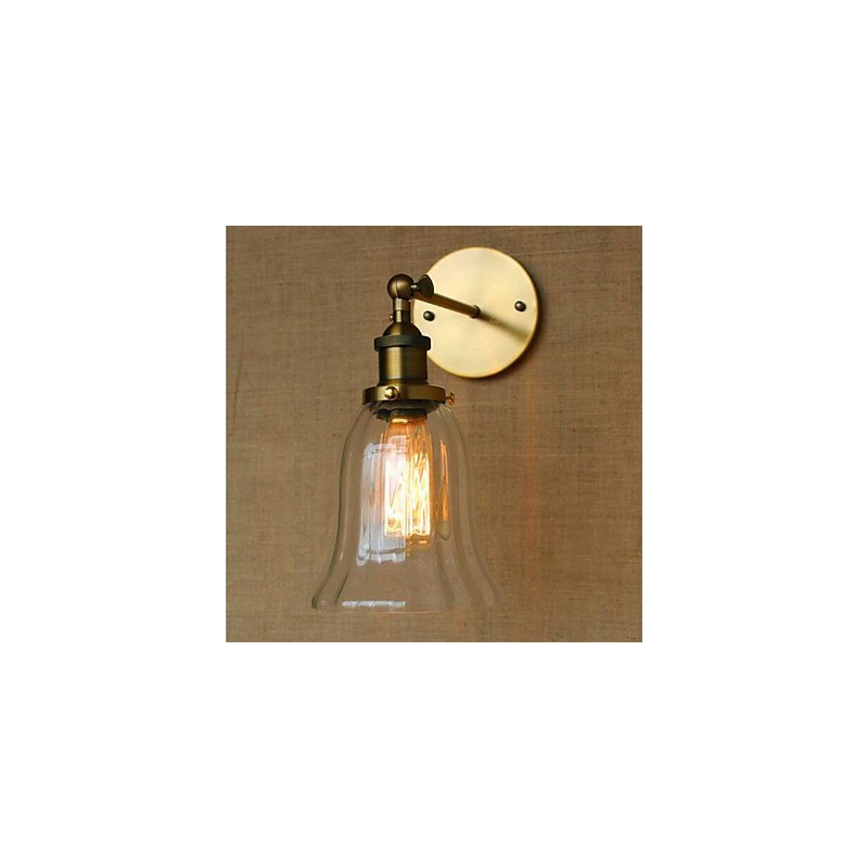 Country Retro Galvanoitu ominaisuus Mini Style Eye Protection Ambient Light -seinälamppuihin