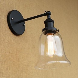 Country Retro Galvanoitu ominaisuus Mini Style Eye Protection Ambient Light -seinälamppuihin