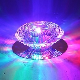 3W energiaa säästävä moderni kattovalo Crystal Ceiling Light Down -lamppu Lamppu