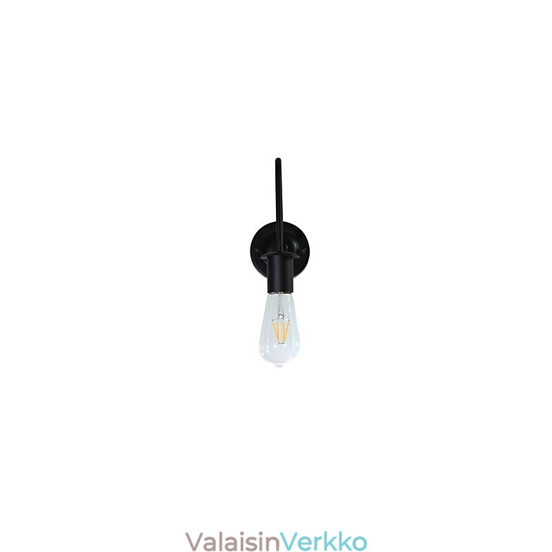 Seinävalaisimet Seinärauta Seinävalaisin Tyhmä Musta Valosapeli Seinälamppu