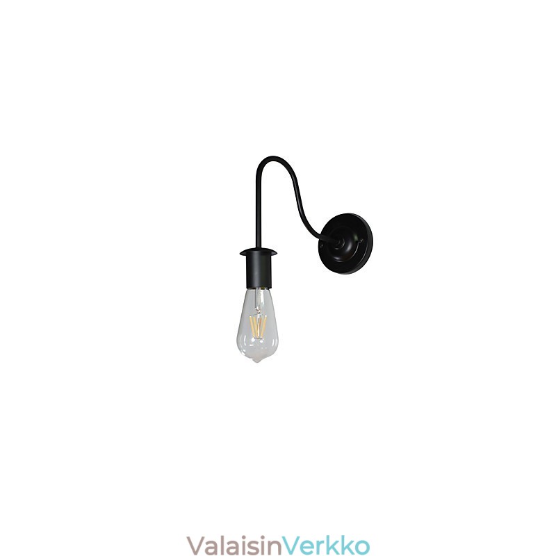 Seinävalaisimet Seinärauta Seinävalaisin Tyhmä Musta Valosapeli Seinälamppu