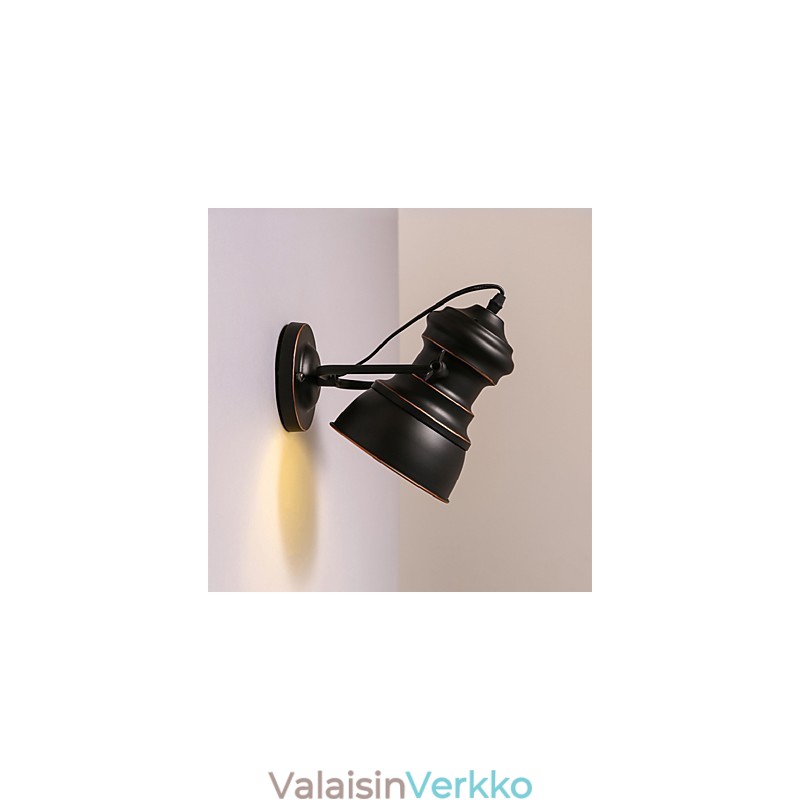 Vintage teollisuusvalaistus Retro Luxury sisämakuuhuoneen parvekkeen baarikäytävän valaisimet