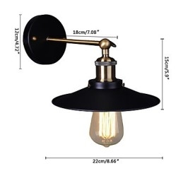 Loft Seinävalaisin Vintage Light Seinävalaisin Lamparas Teollisuusvalaistus Lamppu Valaisimet Olohuoneeseen Makuuhuoneen asuinvalaisimet