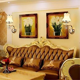 Moderni nykyaikainen galvanoitu ominaisuus Crystal Mini Style -silmäsuojaukseen ympäristön valossa