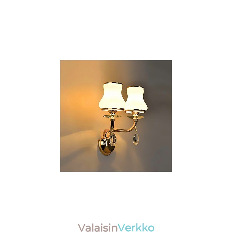 Moderni nykyaikainen galvanoitu ominaisuus Crystal Mini Style -silmäsuojausseinävalaisimiin