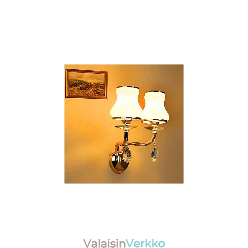 Moderni nykyaikainen galvanoitu ominaisuus Crystal Mini Style -silmäsuojausseinävalaisimiin