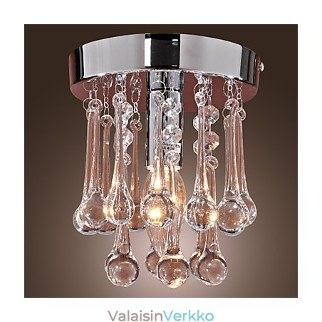 Moderni nykyaikainen Crystal Mini Style Chrome uppoteline Moderni nykyaikainen Crystal Mini Style Chrome uppoteline