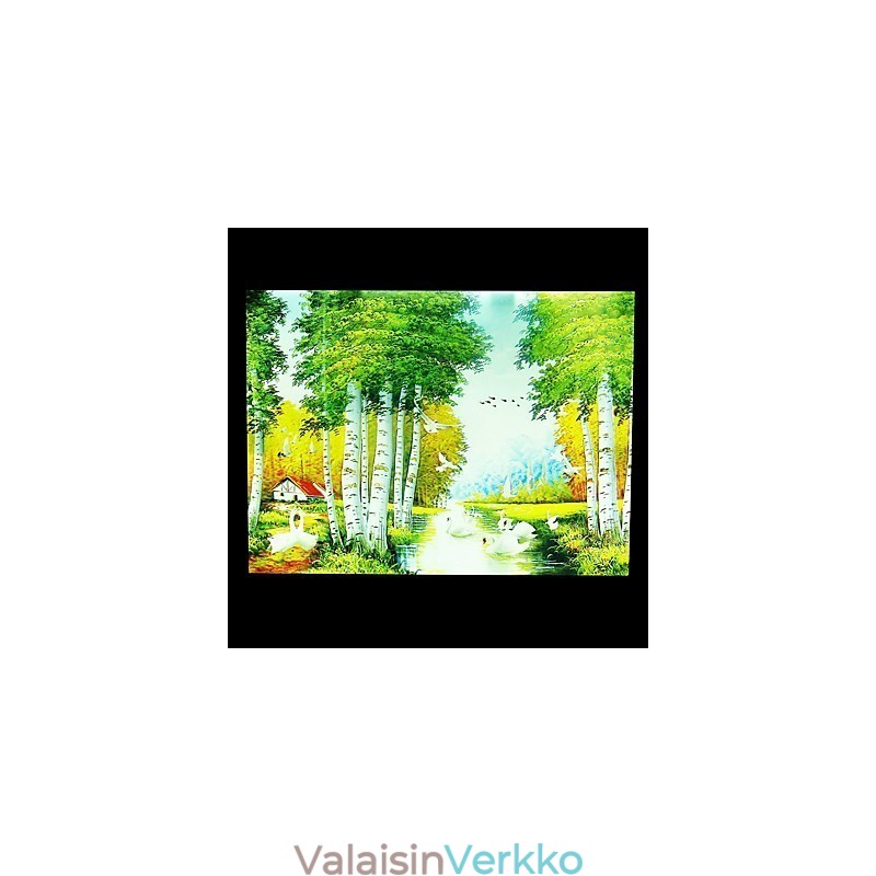 Integroitu moderni nykyaikainen moderni nykyaikainen maalausominaisuus ympäristövalaistuksiin