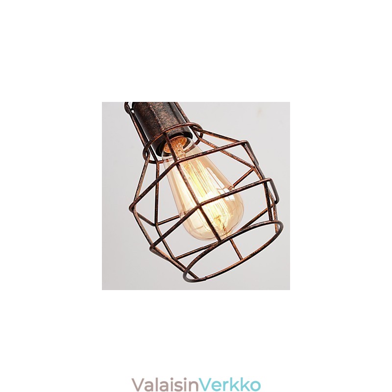 Teollinen retrorautainen seinävalaisin Creative Personality Lift Pulley -seinävalaisin