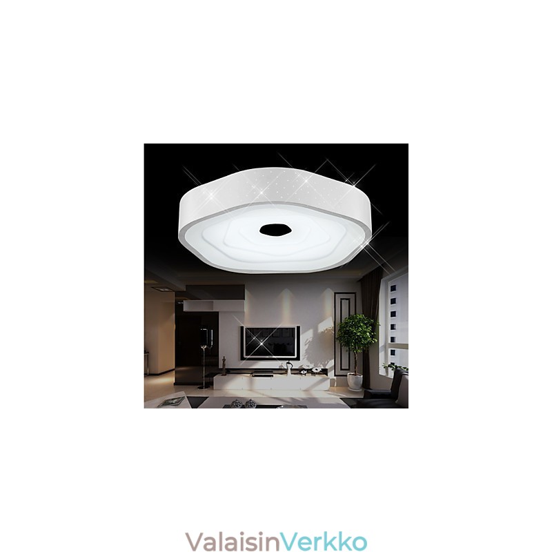 Uppoasennettava moderni yövalo Valkoinen+Natrual White+Lämmin valkoinen väri