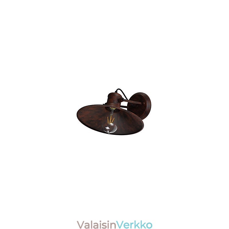 Seinävalaisin Seinälamput Seinävalaisin Tyhmä musta valomiekkalamppu seinälle
