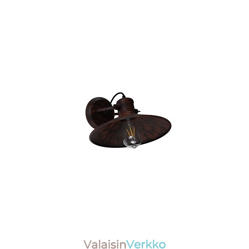 Seinävalaisin Seinälamput Seinävalaisin Tyhmä musta valomiekkalamppu seinälle