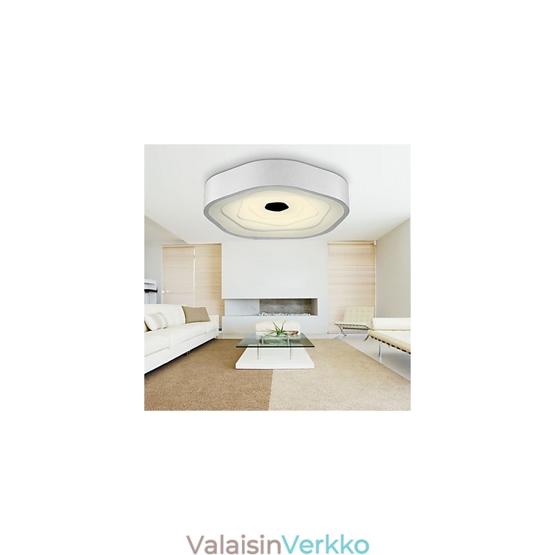 Uppoasennettava moderni yövalo Valkoinen+Natrual White+Lämmin valkoinen väri