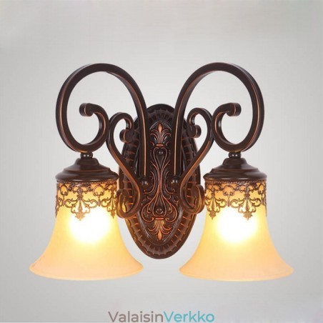 Moderni nykyaikainen sähköpinnoitettu ominaisuus Ambient Light -seinävalaisimiin Moderni nykyaikainen sähköpinnoitettu ominaisuus Ambient Light -seinävalaisimiin