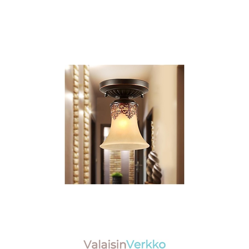 Kattokruunu-riippuvalaisin Perinteinen Klassinen Rustiikki Lodge Vintage Retro Lantern Dining