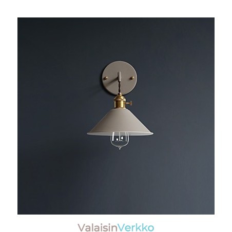 Minikokoinen yksinkertainen teollinen päälamppu Seinälamppu Vintage Retro Village Metal Seinävalaisin Käytävän seinälamppu Minikokoinen yksinkertainen teollinen päälamppu Seinälamppu Vintage Retro Village Metal Seinävalaisin Käytävän seinälamppu