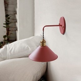 Minikokoinen yksinkertainen teollinen päälamppu Seinälamppu Vintage Retro Village Metal Seinävalaisin Käytävän seinälamppu