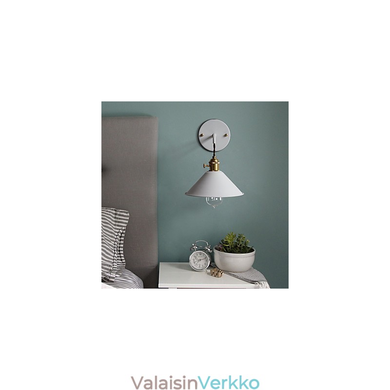Minikokoinen yksinkertainen teollinen päälamppu Seinälamppu Vintage Retro Village Metal Seinävalaisin Käytävän seinälamppu