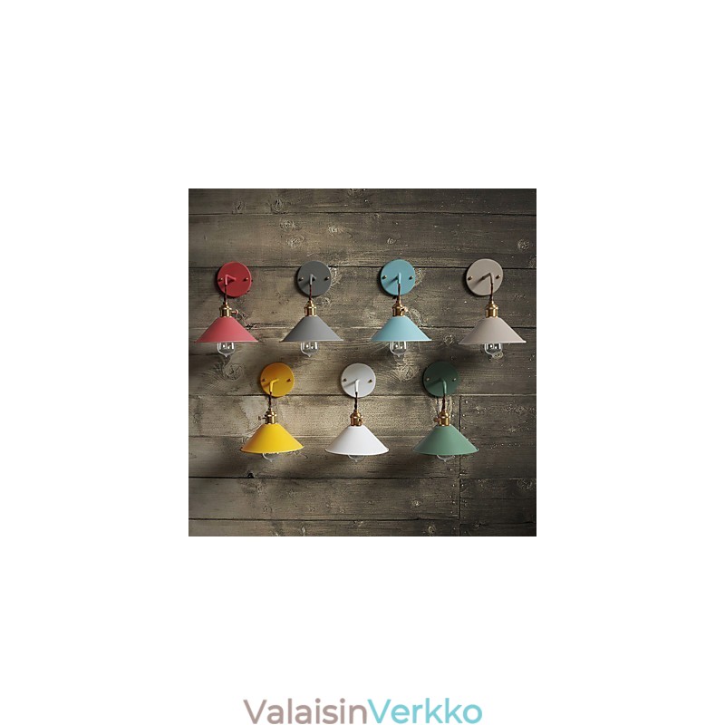 Minikokoinen yksinkertainen teollinen päälamppu Seinälamppu Vintage Retro Village Metal Seinävalaisin Käytävän seinälamppu
