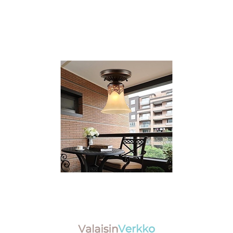 Kattokruunu-riippuvalaisin Perinteinen Klassinen Rustiikki Lodge Vintage Retro Lantern Dining