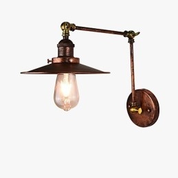 Seinävalaisin Seinälamput Seinärauta seinävalaisin Retro Vintage Moderni Tasokas baari West Ravintola Kahvila