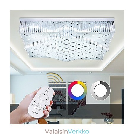 Flush Mount Crystal Modern Contemporary Metal