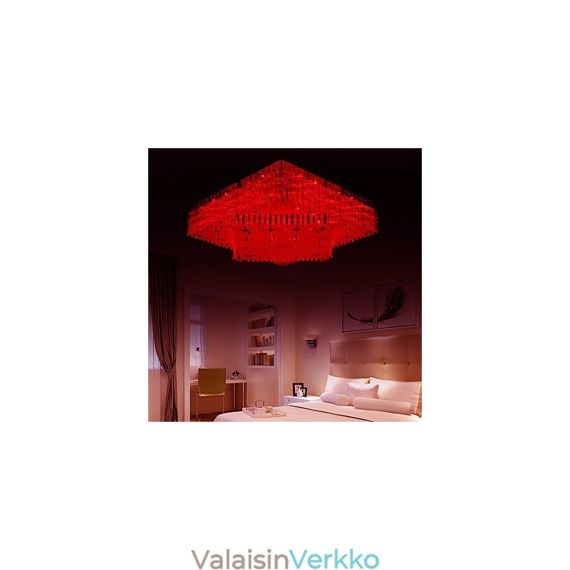 Flush Mount Crystal Modern Contemporary Metal