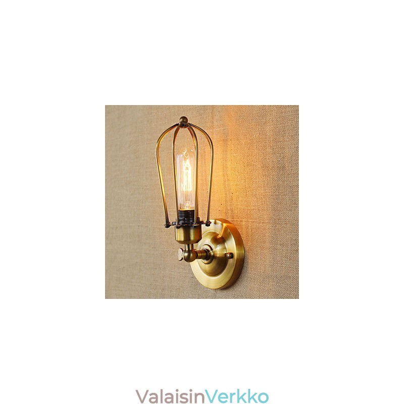 Yksinkertainen Vintage Country Retro -sähkölevyominaisuus minityylisille Ambient Light -seinävalaisimille