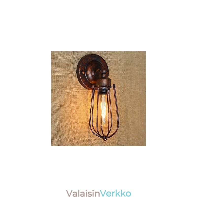 Yksinkertainen Vintage Country Retro -sähkölevyominaisuus minityylisille Ambient Light -seinävalaisimille