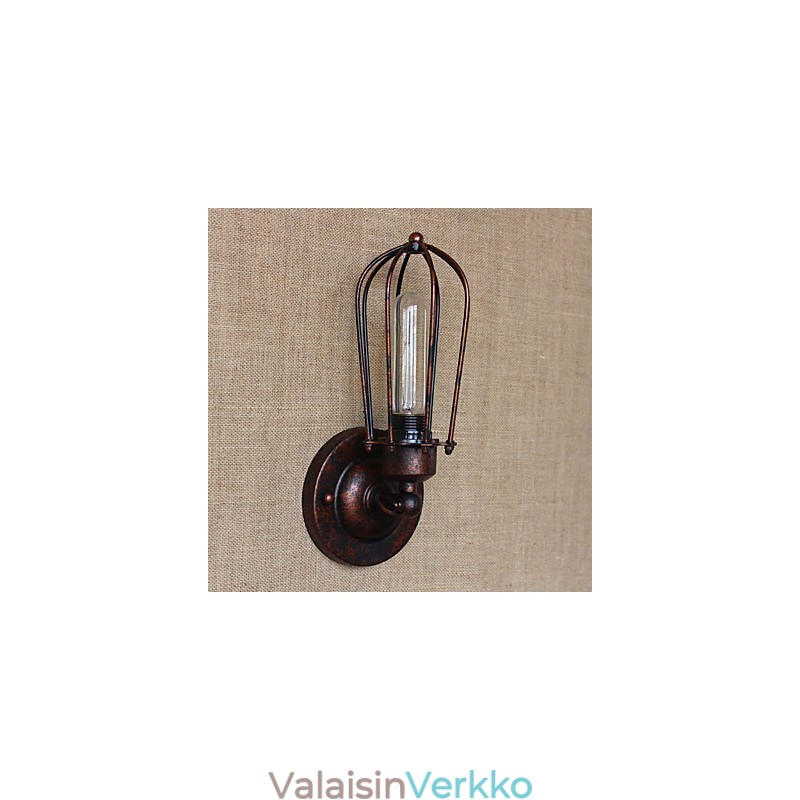 Yksinkertainen Vintage Country Retro -sähkölevyominaisuus minityylisille Ambient Light -seinävalaisimille