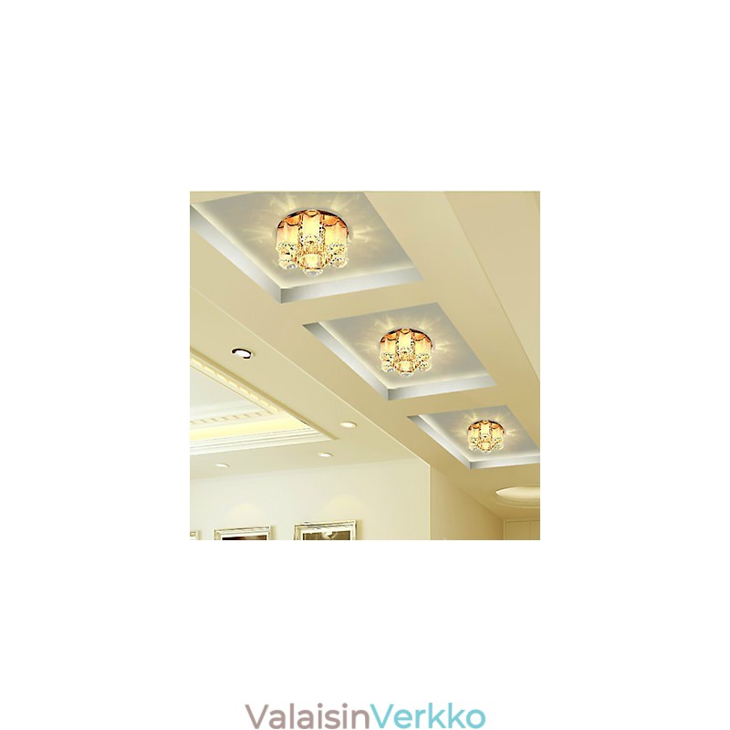 Crystal Lamp Smd CreativeTube Spotlight absorboi kupuvaloa