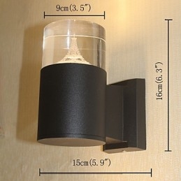 Integroitu yksinkertainen ominaisuus Ambient Light -seinävalaisimille