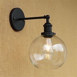 Country Retro Painting Ominaisuus Mini Style Eye Protection Ambient Light -seinälamppuihin