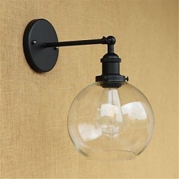 Country Retro Painting Ominaisuus Mini Style Eye Protection Ambient Light -seinälamppuihin