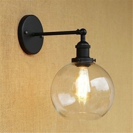 Country Retro Painting Ominaisuus Mini Style Eye Protection Ambient Light -seinälamppuihin