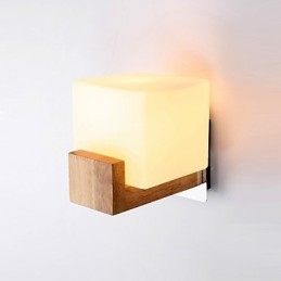 Simple Novelty Country -ominaisuus silmien suojaamiseen Ambient Light -seinälamput Seinävalaisin Yksinkertainen makuuhuoneen yövalaisin