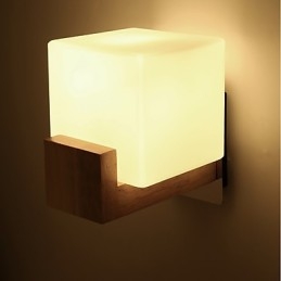 Simple Novelty Country -ominaisuus silmien suojaamiseen Ambient Light -seinälamput Seinävalaisin Yksinkertainen makuuhuoneen yövalaisin
