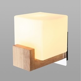 Simple Novelty Country -ominaisuus silmien suojaamiseen Ambient Light -seinälamput Seinävalaisin Yksinkertainen makuuhuoneen yövalaisin