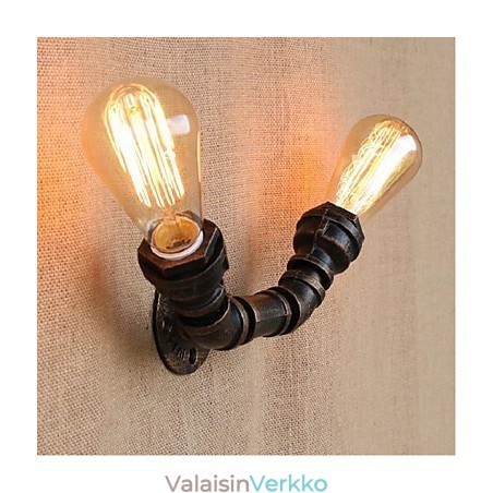 Nostalgia yksinkertainen vesiputki koristeellinen pieni seinävalaisin seinävalaisin Nostalgia yksinkertainen vesiputki koristeellinen pieni seinävalaisin seinävalaisin