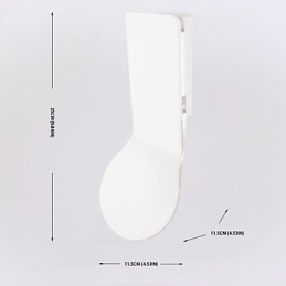 Integroitu moderni nykyaikainen maalausominaisuus Downlight-seinävalaisimille