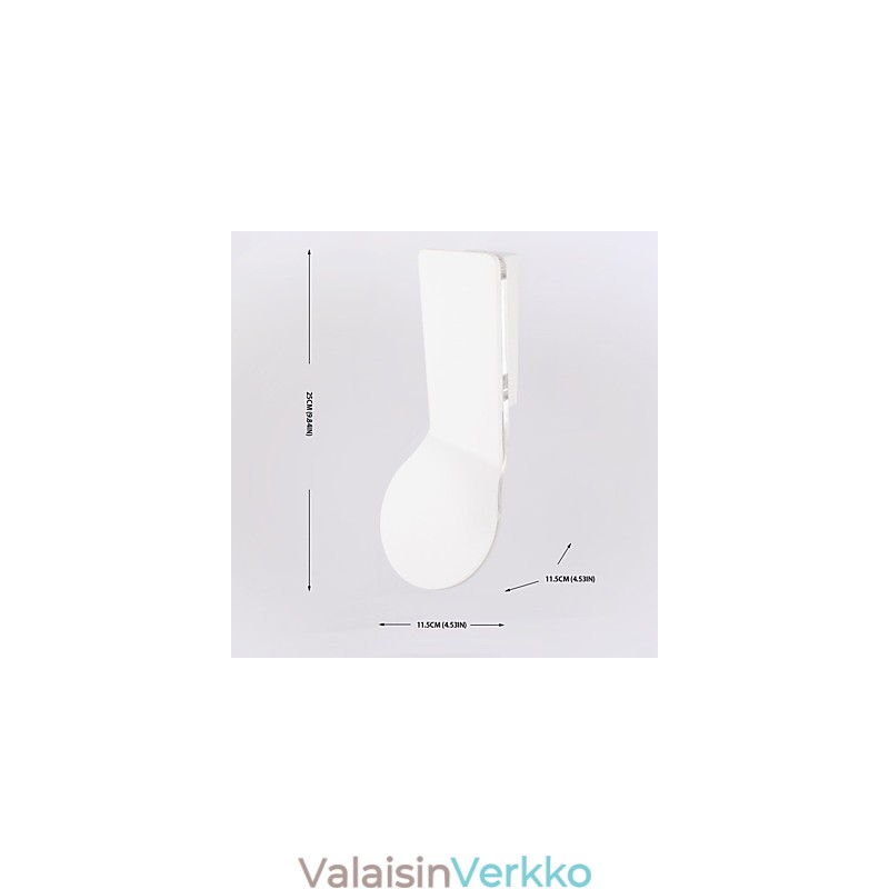 Integroitu moderni nykyaikainen maalausominaisuus Downlight-seinävalaisimille