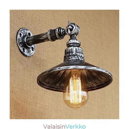 Industrial Style Nordic Water Pipe Seinävalaisin Seinävalaisin Hopea Industrial Style Nordic Water Pipe Seinävalaisin Seinävalaisin Hopea