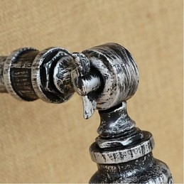 Industrial Style Nordic Water Pipe Seinävalaisin Seinävalaisin Hopea