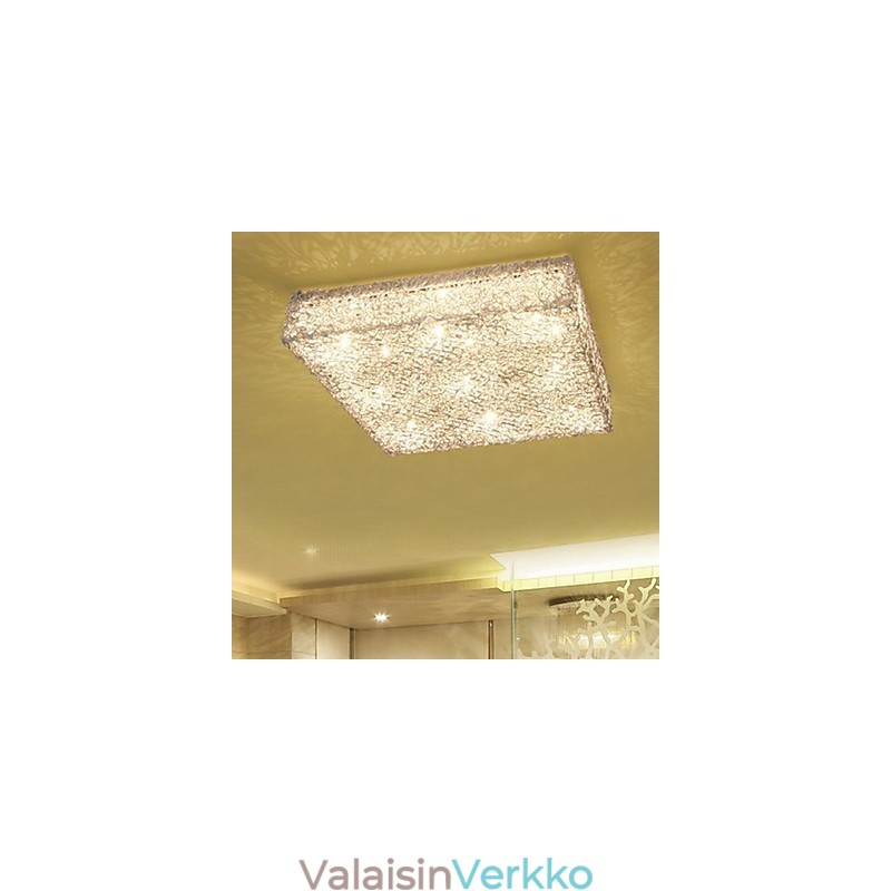 Uppoasennusvalojen alaosaston ohjausvalolähde Crystal Metal Fashion Modern Classic