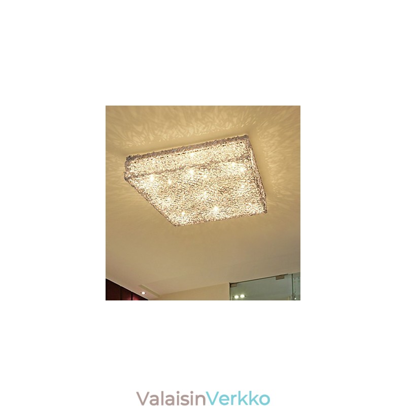 Uppoasennusvalojen alaosaston ohjausvalolähde Crystal Metal Fashion Modern Classic