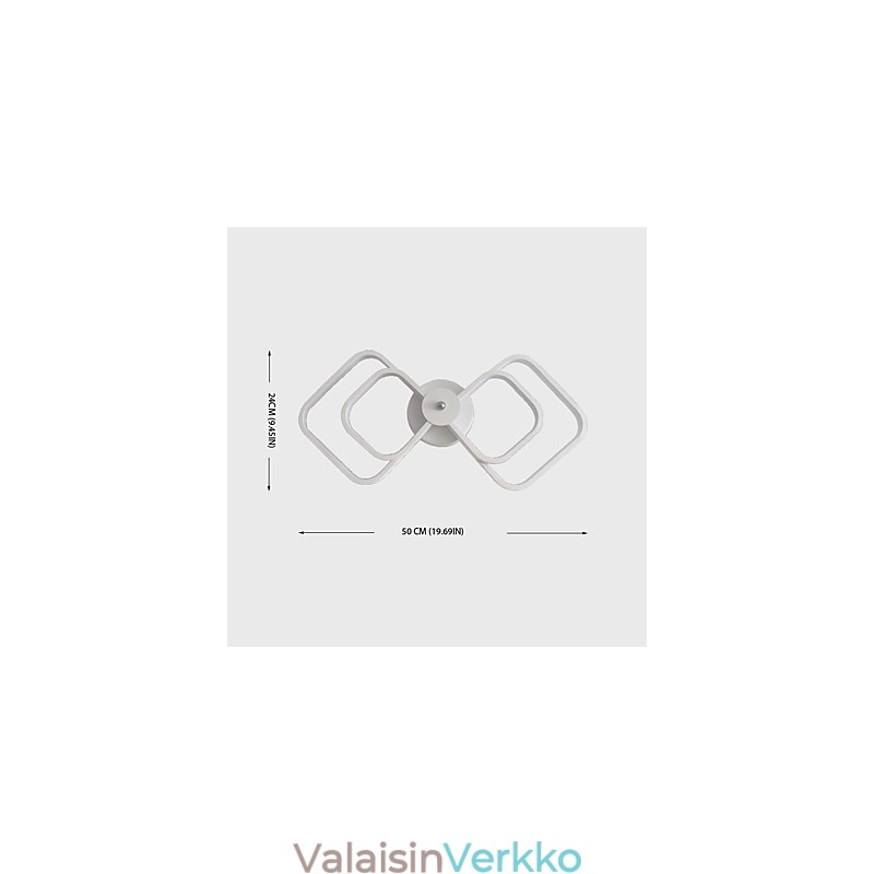 Integroitu moderni nykyaikainen maalausominaisuus Ambient Light -seinävalaisimille