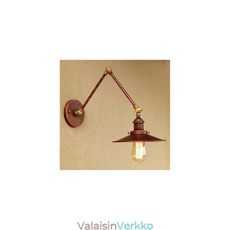 Pitkä varsi Puoliruosteinen Industrial Retro Nostalgic sisäänvedettävä taitettava seinävalaisin