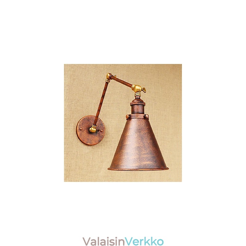 Pitkä varsi Puoliruosteinen Retro Luova Nostalginen sisäänvedettävä taitettava seinävalaisin